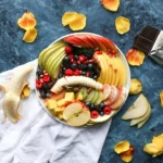Illustrative food photograph for A bowl of seasonal fruit